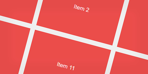 Responsive grid layout