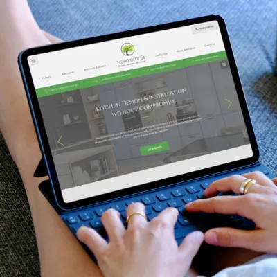 Web Design 1 of 3 • New Edition website