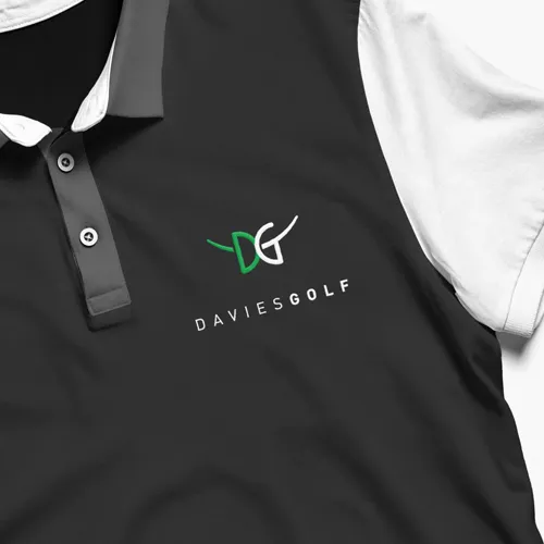 Graphic Design 1 of 2 • Davies Golf logo