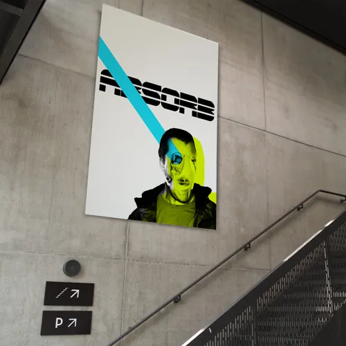 Graphic Design 1 of 2 • Absorb poster