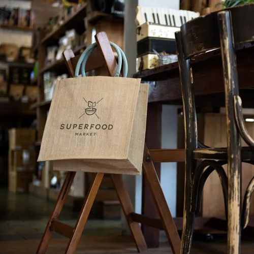 Graphic Design 1 of 2 • Superfood Market logo