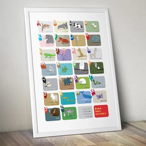 Illustration 1 of 2 • A-Z of Animals illustration