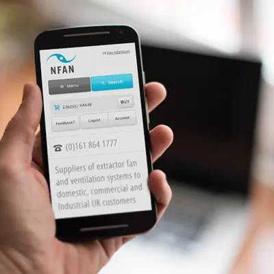 Web Design 3 of 3 • NFAN website