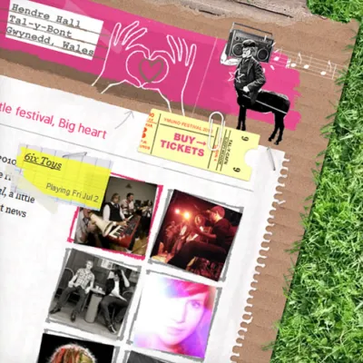 Web Design 2 of 3 • Ymuno Festival website
