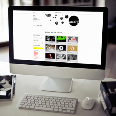 Web Design 3 of 3 • Mercy website