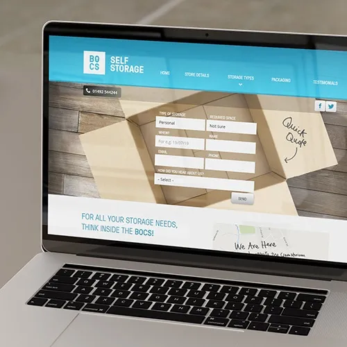 Web Design 1 of 3 • BOCS website