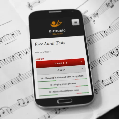 Web Design 3 of 3 • E-Music Maestro website
